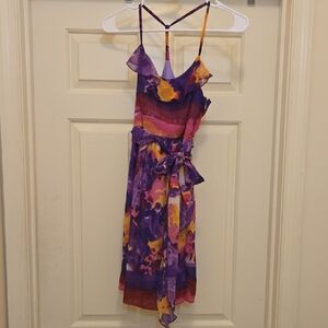 Johnny Martin Purple Dress